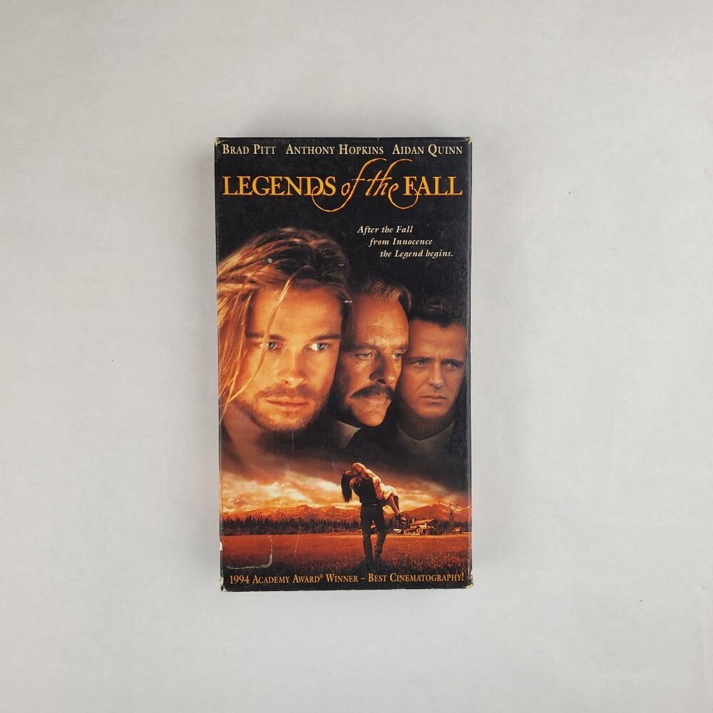 Legends Of The Fall VHS Tape 1995 - Brad Pitt Anthony Hopkins